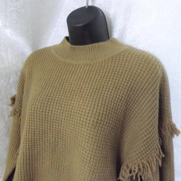 Michael Kors Fringe Sweater- Women Large - Picture 3 of 8